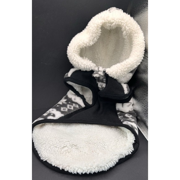 Frisco Other - Frisco Fair Isle Fleece Lined Dog  Hoodie, Charcoal Gray Small Adjustable Neck
